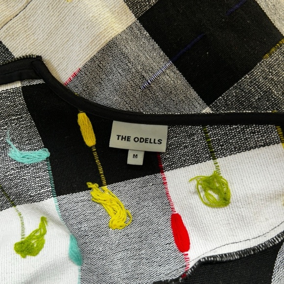 Gingham Puff-Sleeved Blouse (The Odells for Anthropologie) - Picture 3 of 3